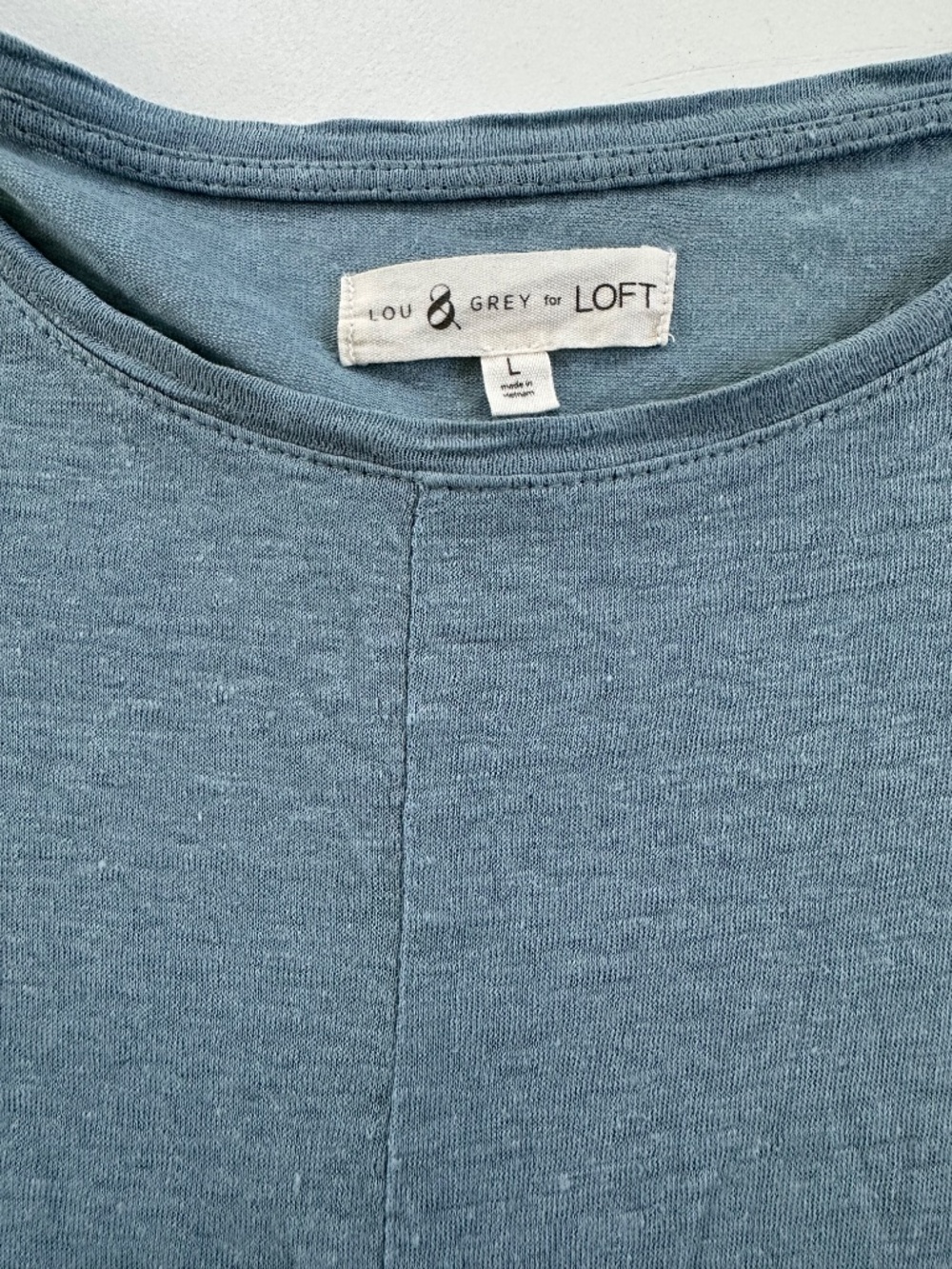 Lou & Grey for LOFT Linen Tee - Picture 2 of 3